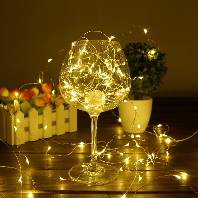 Led Fairy String Lights - Guirlande lumineuse LED en fil de