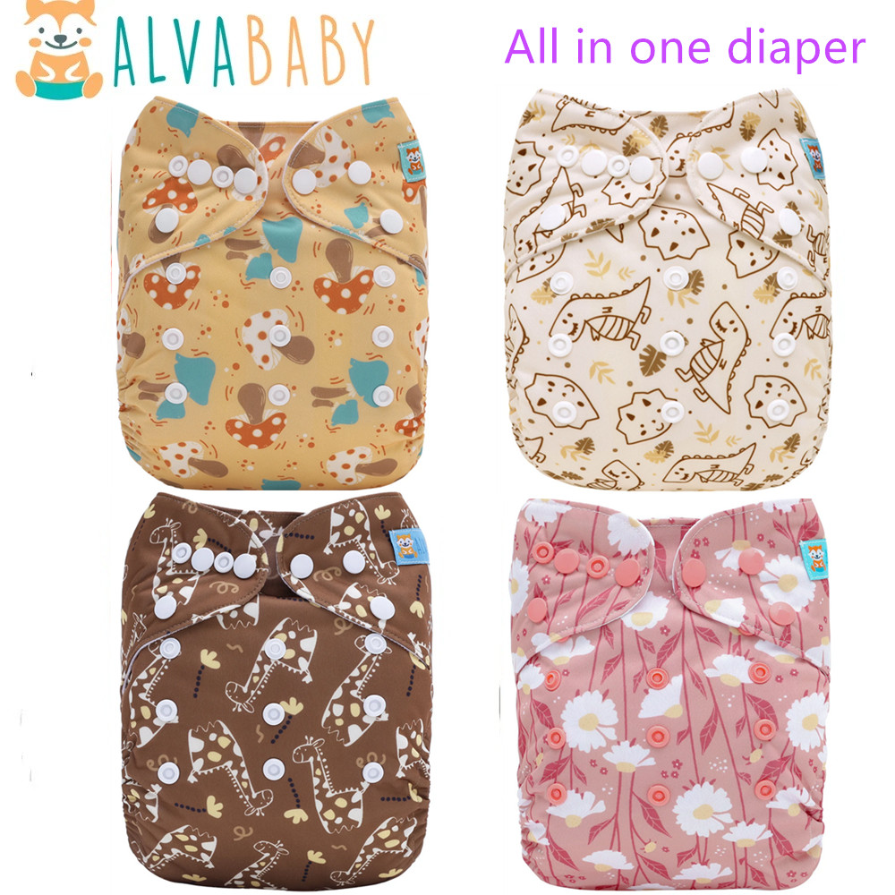 Pampers Diaper Premium Care - U Pick ALVABABY tout-en-un couche cousue