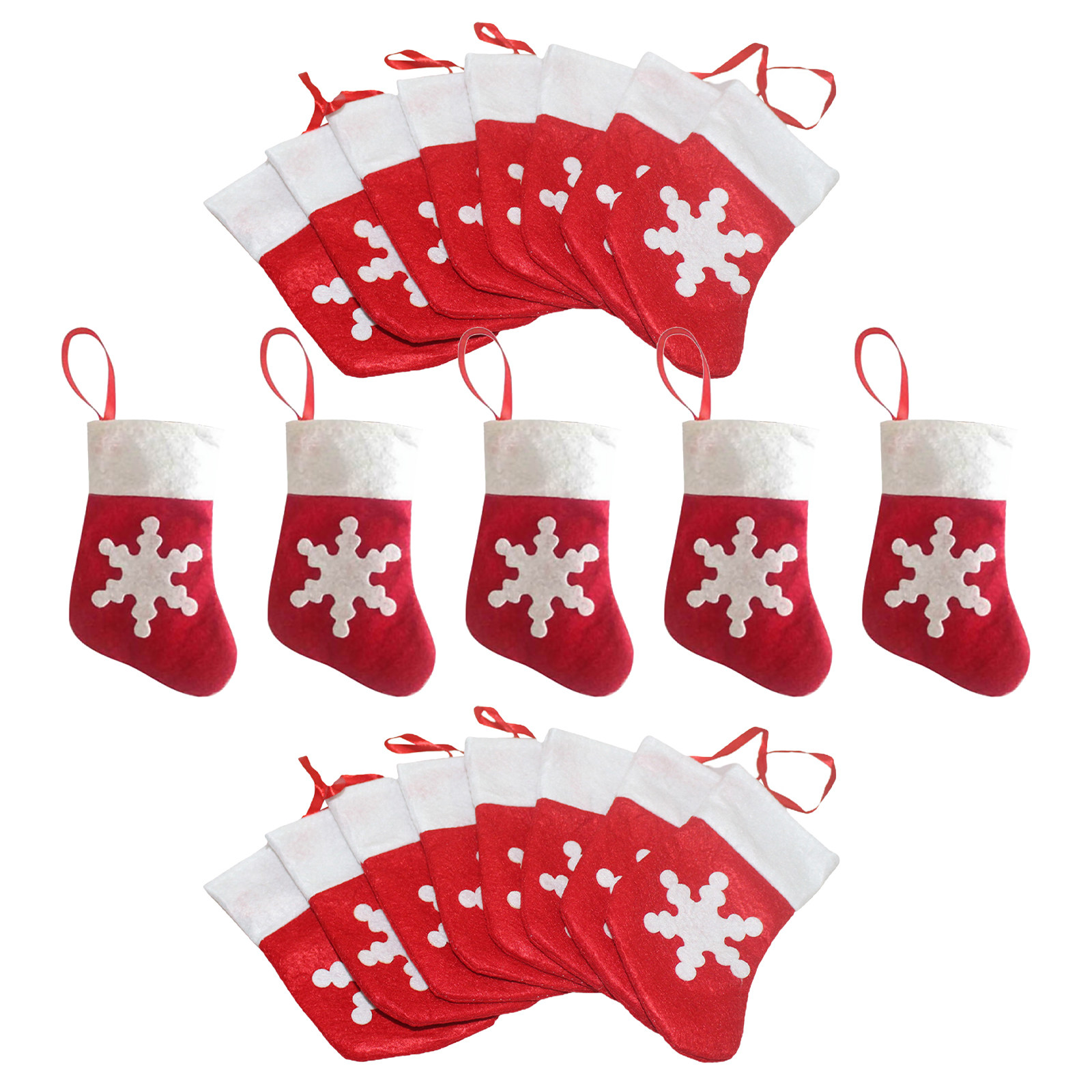24 mini chaussettes de Noël en - Christmas Stocking Hanging avis et prix