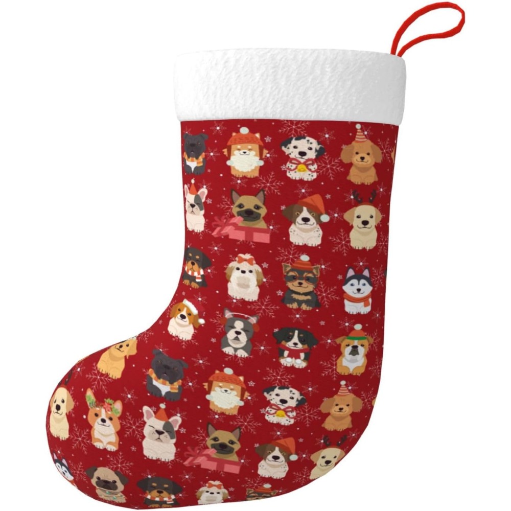 Bas de noël en forme de chien  - Christmas Stocking Hanging avis et prix