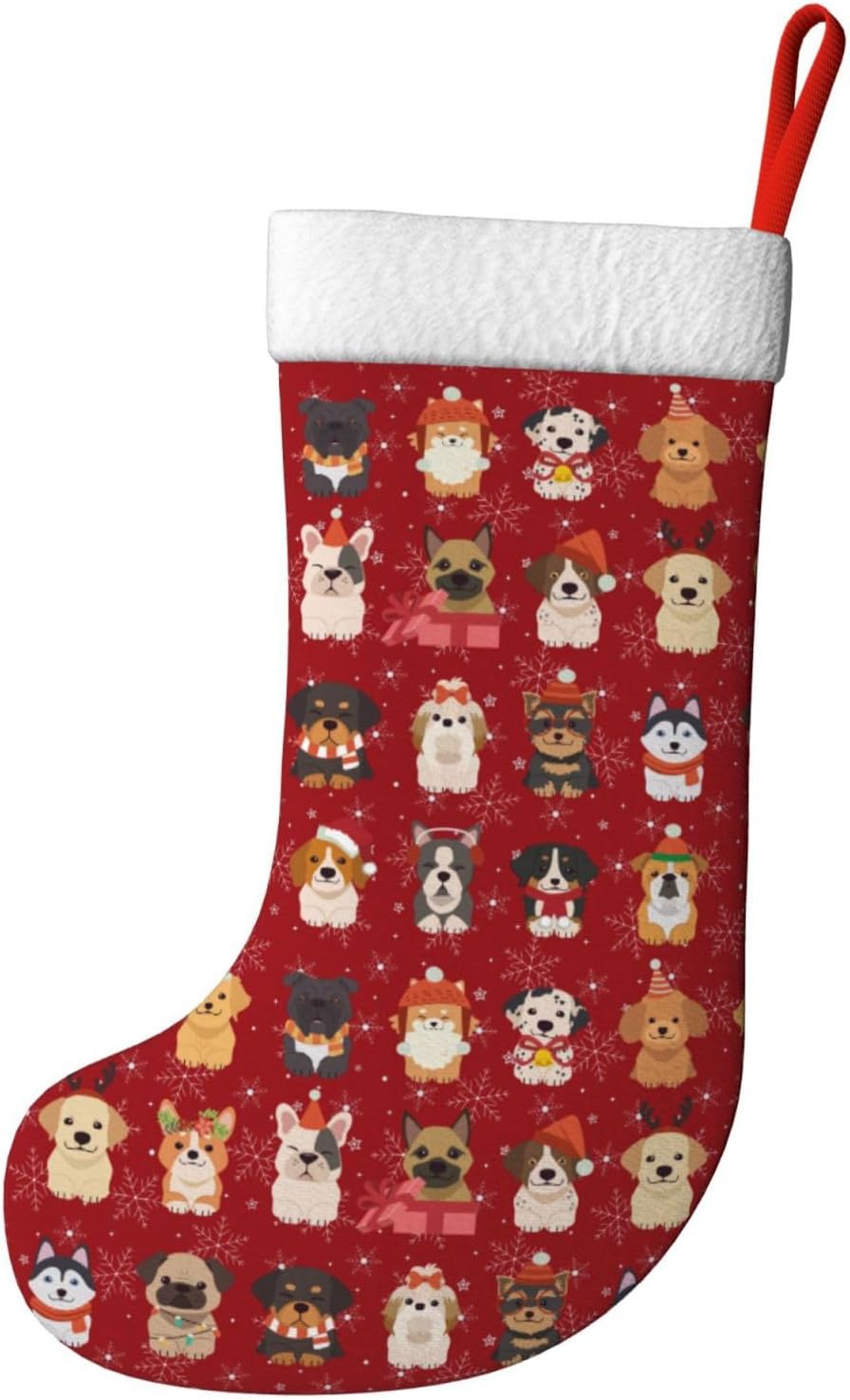 Bas de noël en forme de chien  - Christmas Stocking Hanging avis et prix