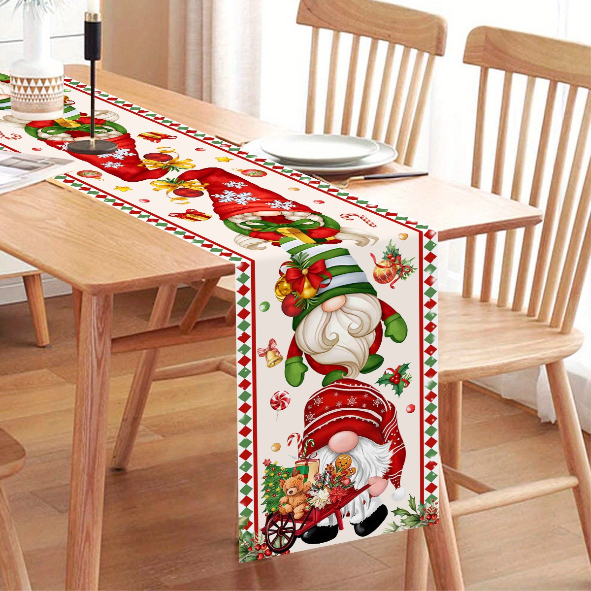 Chemin de Table de noël, drape - Christmas Table Runner avis et prix