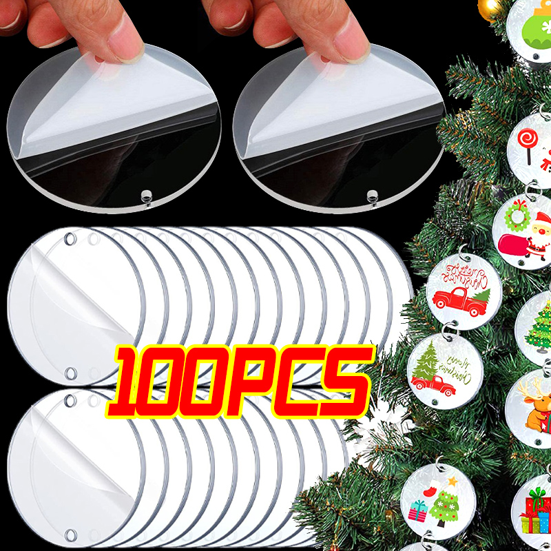5/100x Boules de Noël rondes t - Christmas Stocking Hanging avis et prix