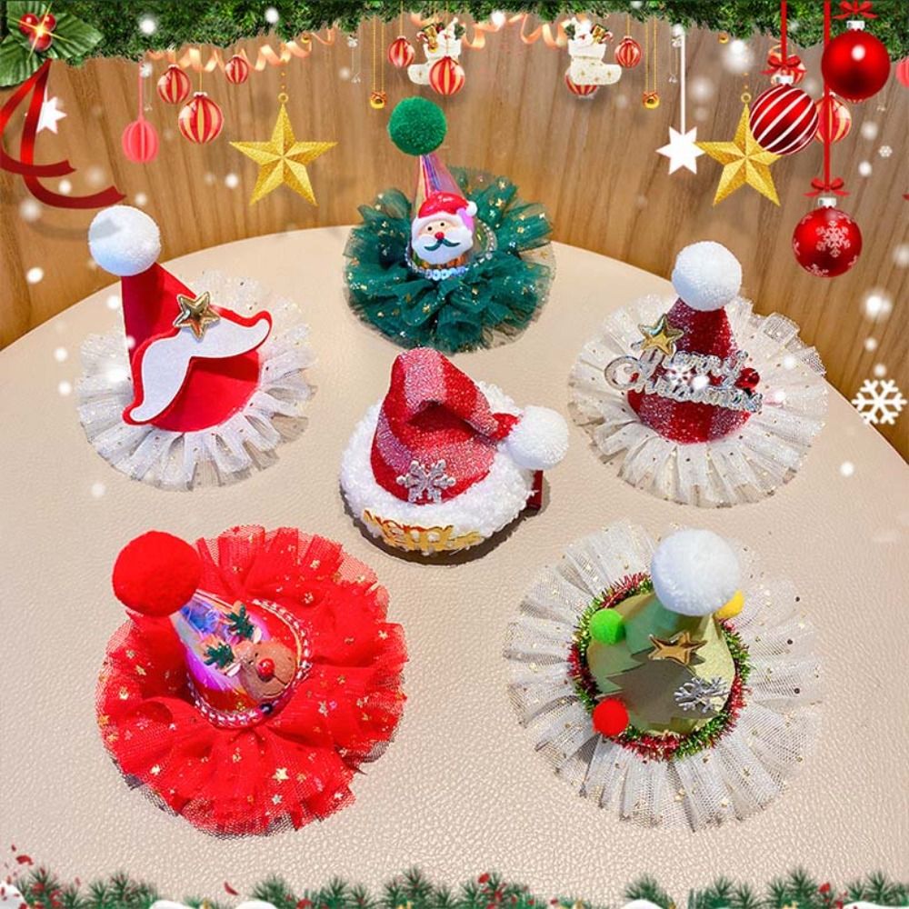 Pince à cheveux étoile mignonn - Santa Hat Plush avis et prix