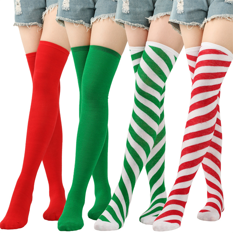 Chaussettes de noël à rayures  - Christmas Stocking Hanging avis et prix