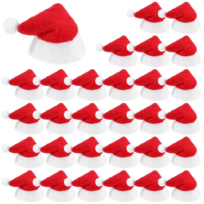 Mini chapeaux de père noël en  - Santa Hat Plush avis et prix