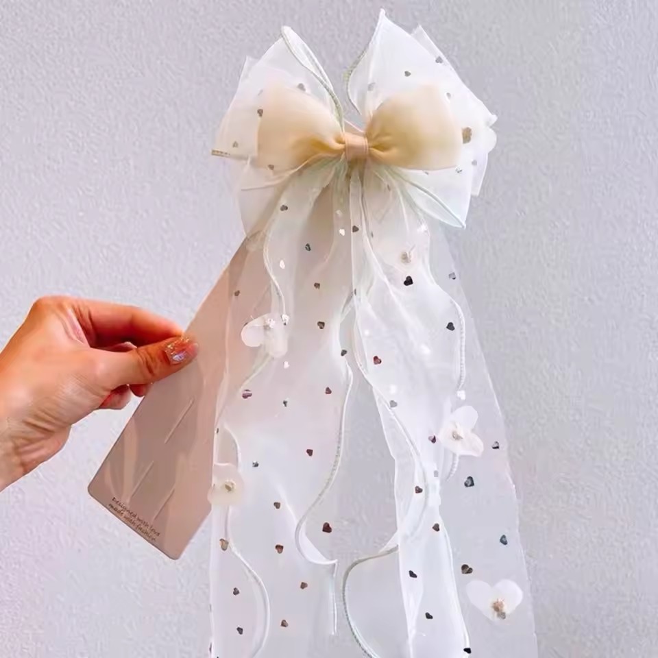 Pince à cheveux coréenne en ma - Ribbon Bow Gift avis et prix