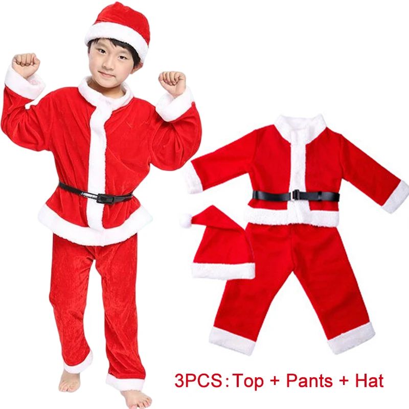 Costume de père noël pour enfa - Elf Costume Christmas avis et prix
