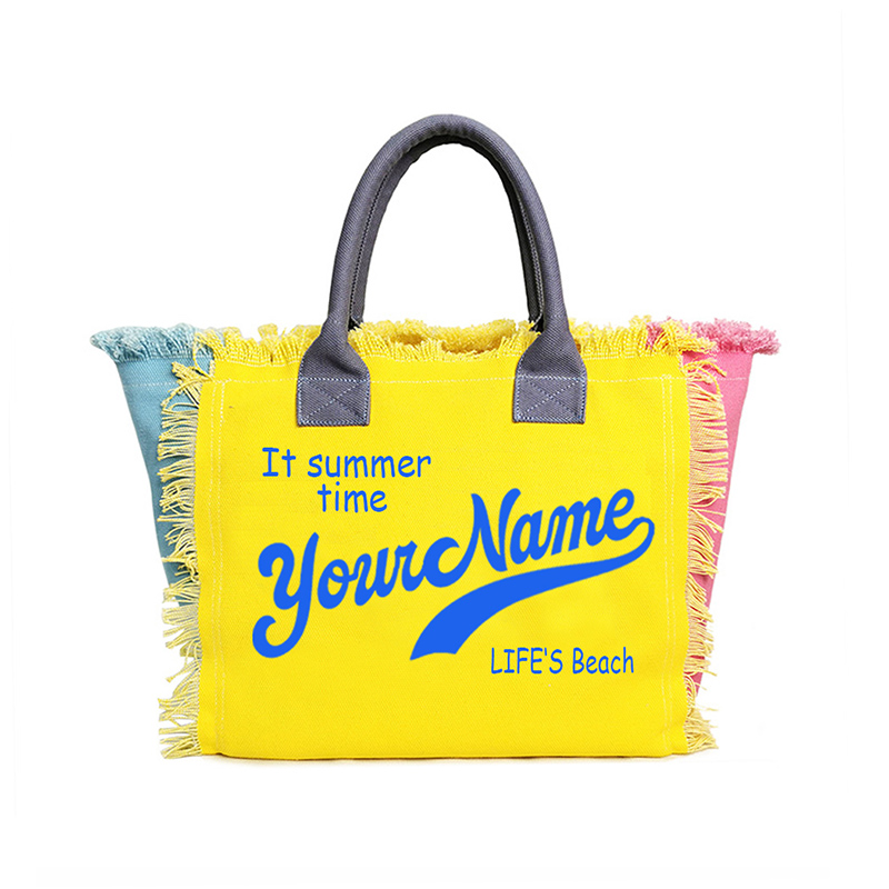 Sac en toile avec pompon perso - Ribbon Bow Gift avis et prix