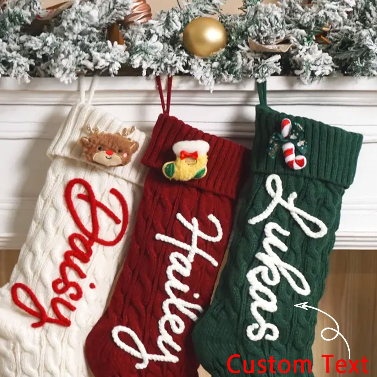 1 chaussette décorative de Noë - Christmas Stocking Hanging avis et prix