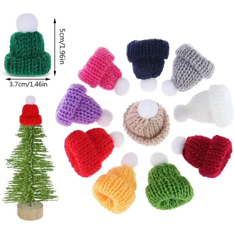 Mini chapeaux tricotés de noël - Santa Hat Plush avis et prix