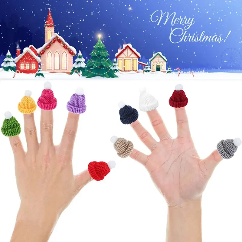 Mini chapeaux tricotés de noël - Santa Hat Plush avis et prix